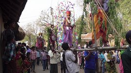 উপোস, উপাসনা ও যন্ত্রণায় উদযাপিত পুরুলিয়ার গাজন