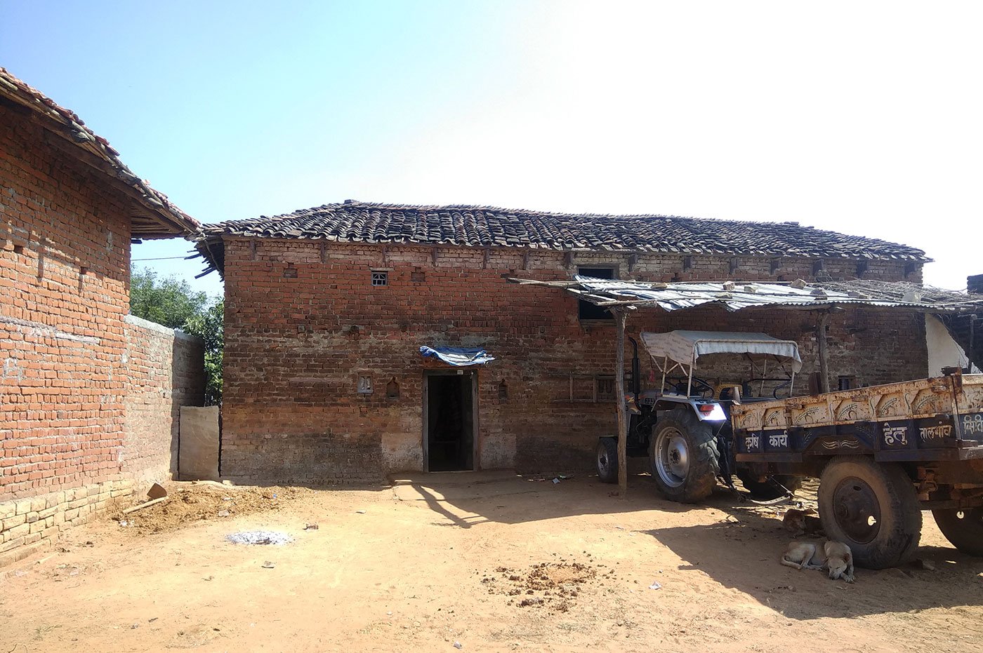 Babulal Kuandhar’s house Sarathpura Hamlet, Tara Village, Amanganj tehsil, Panna District