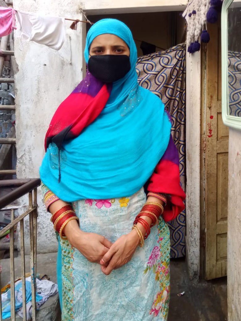 When Rukhsana and her family couldn't pay rent for their room in West Delhi, the landlord asked them to leave