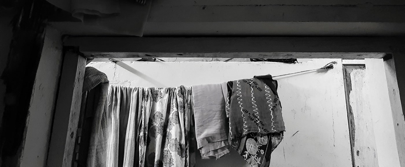 'I am a fool to believe that people like us can have someone to trust' says Soni, who filed a complaint at Nagpada police station after her daughter was raped. Clothes hanging outside Kavita’s (Soni) room