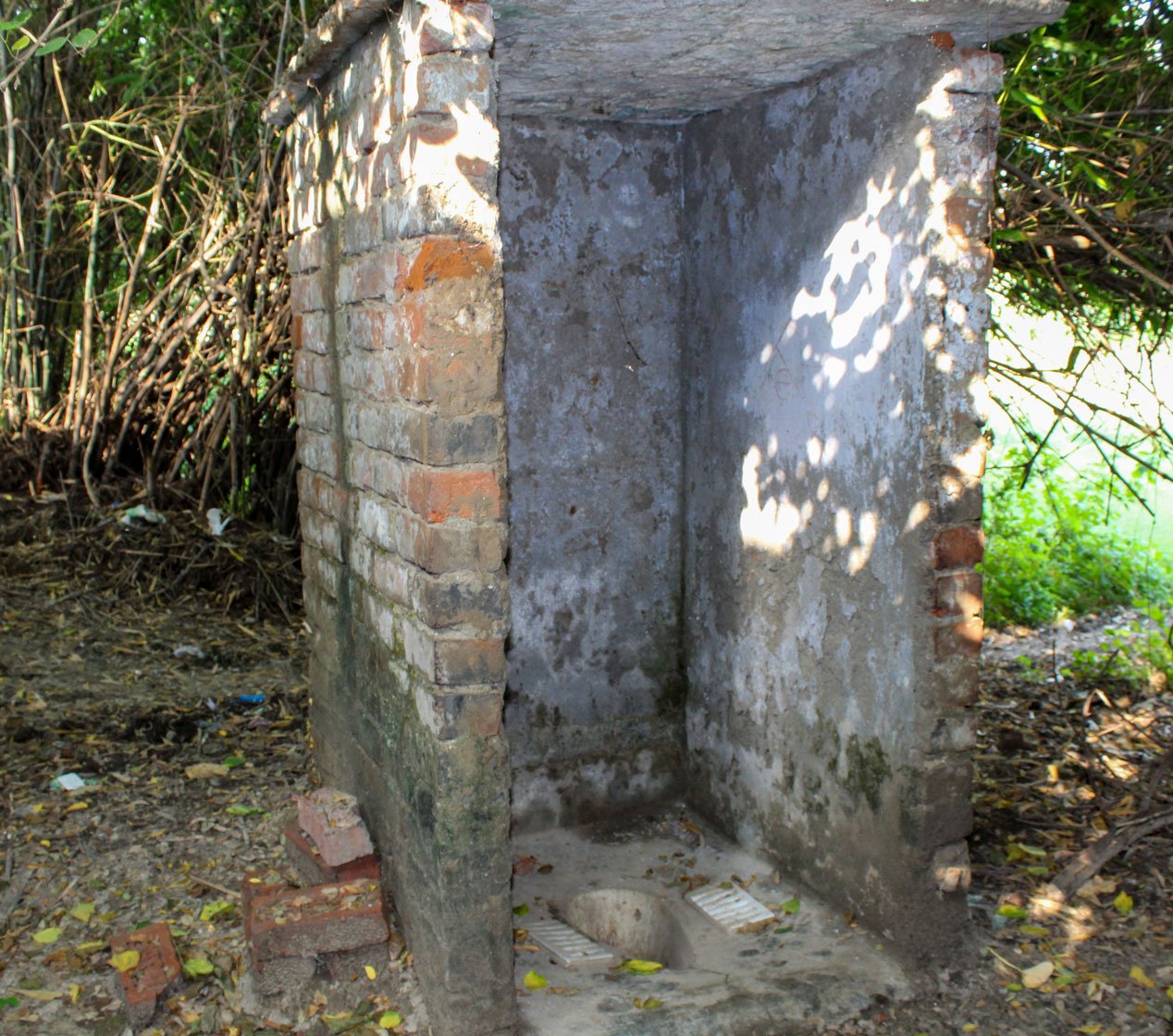 Bindeshvari's toilet which has no door