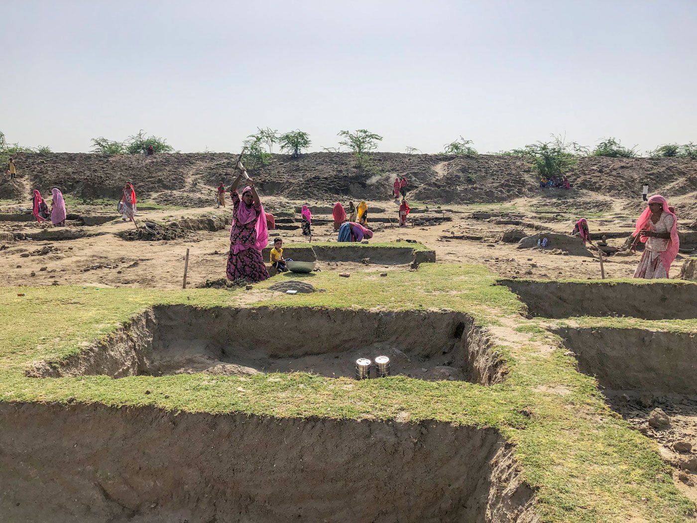 At MGNREGA work sites: 'I've never been put on water duty, because I belong to a lower caste', says Gita Khatik