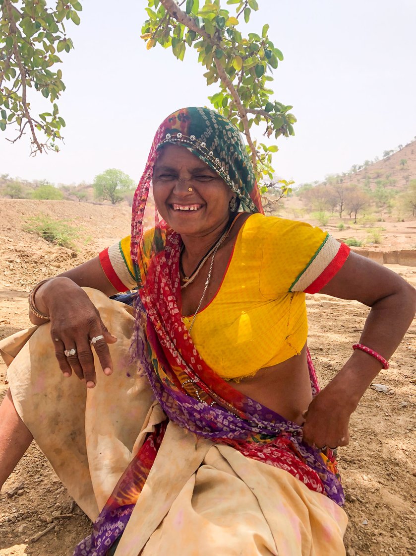 At MGNREGA work sites: 'I've never been put on water duty, because I belong to a lower caste', says Gita Khatik