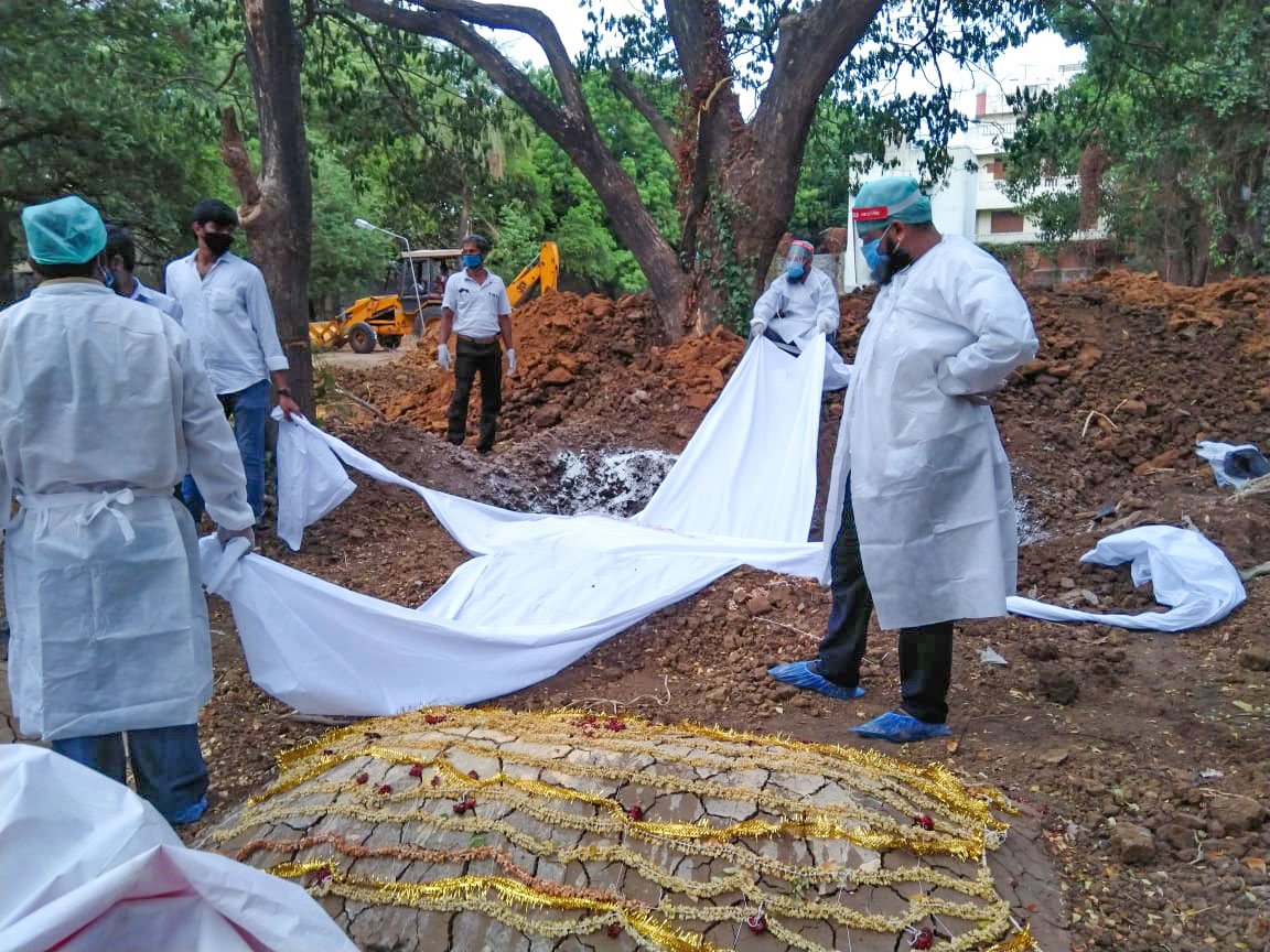 The TMMK volunteers attend to Hindu, Muslim, and Christian funerals alike, conducting each according to the religious traditions of the family