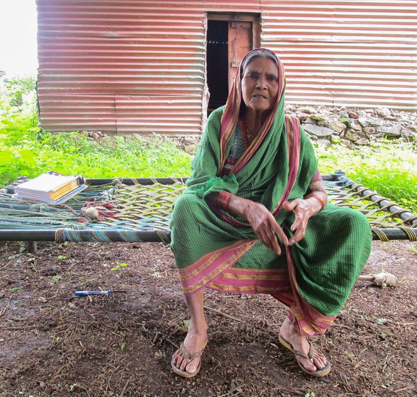 Gunamay (left) practiced as a dai for most of her 86 years . A lot of her learning came from her experiences of giving birth to Vandana (right) and three more children
