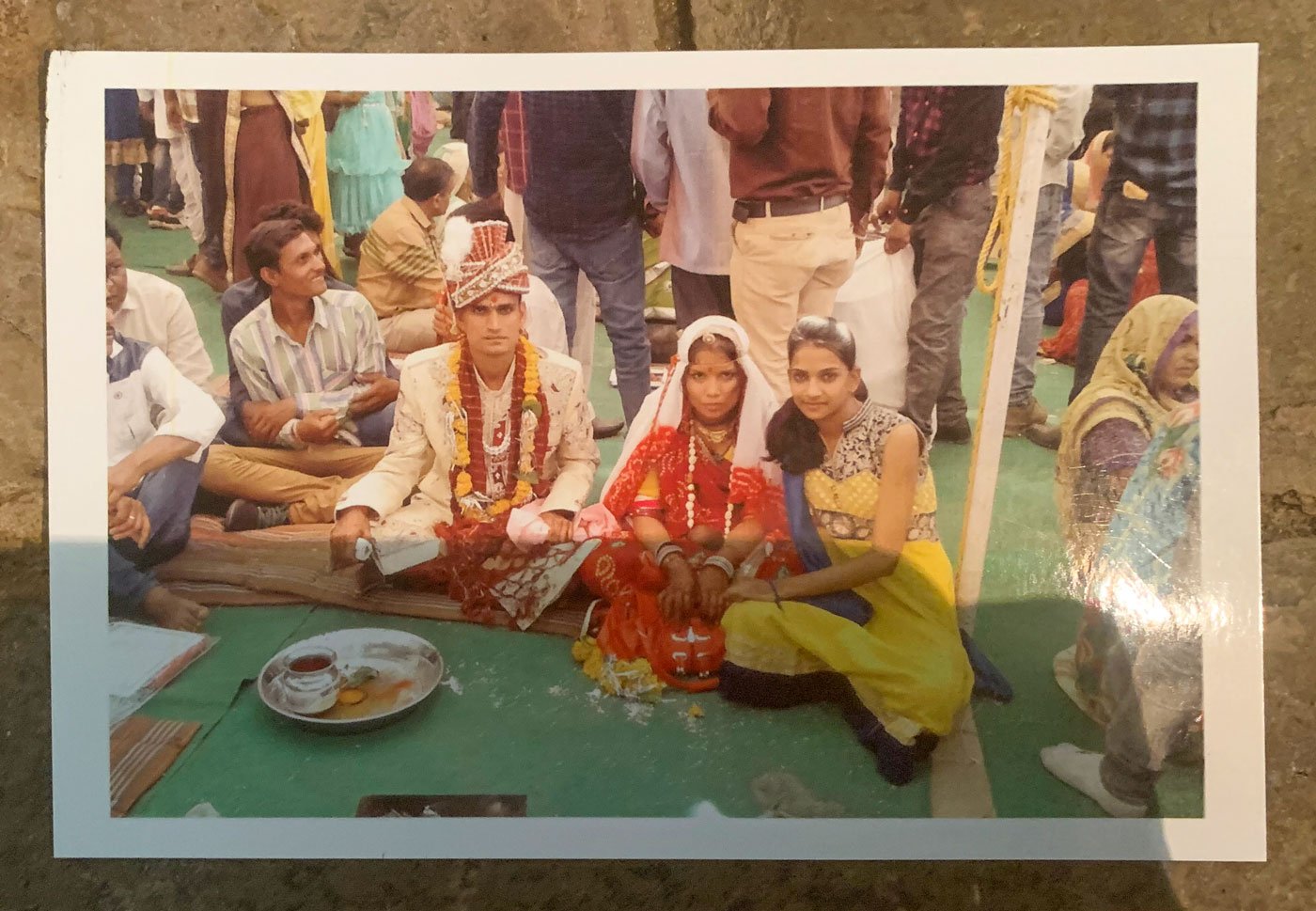 Dinesh Suthar is holding on to papers and photographs that mark his brief married life with Bhavna