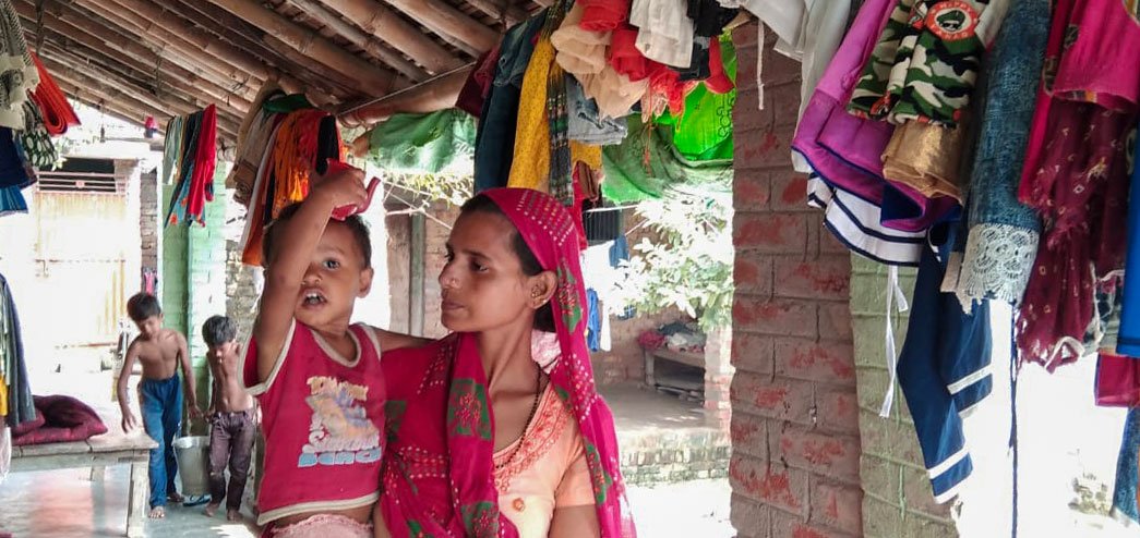 'My husband would rather stay hungry than ask anyone for help,' says Rukhsana, who awaits her ration card in Mohan Bahera village