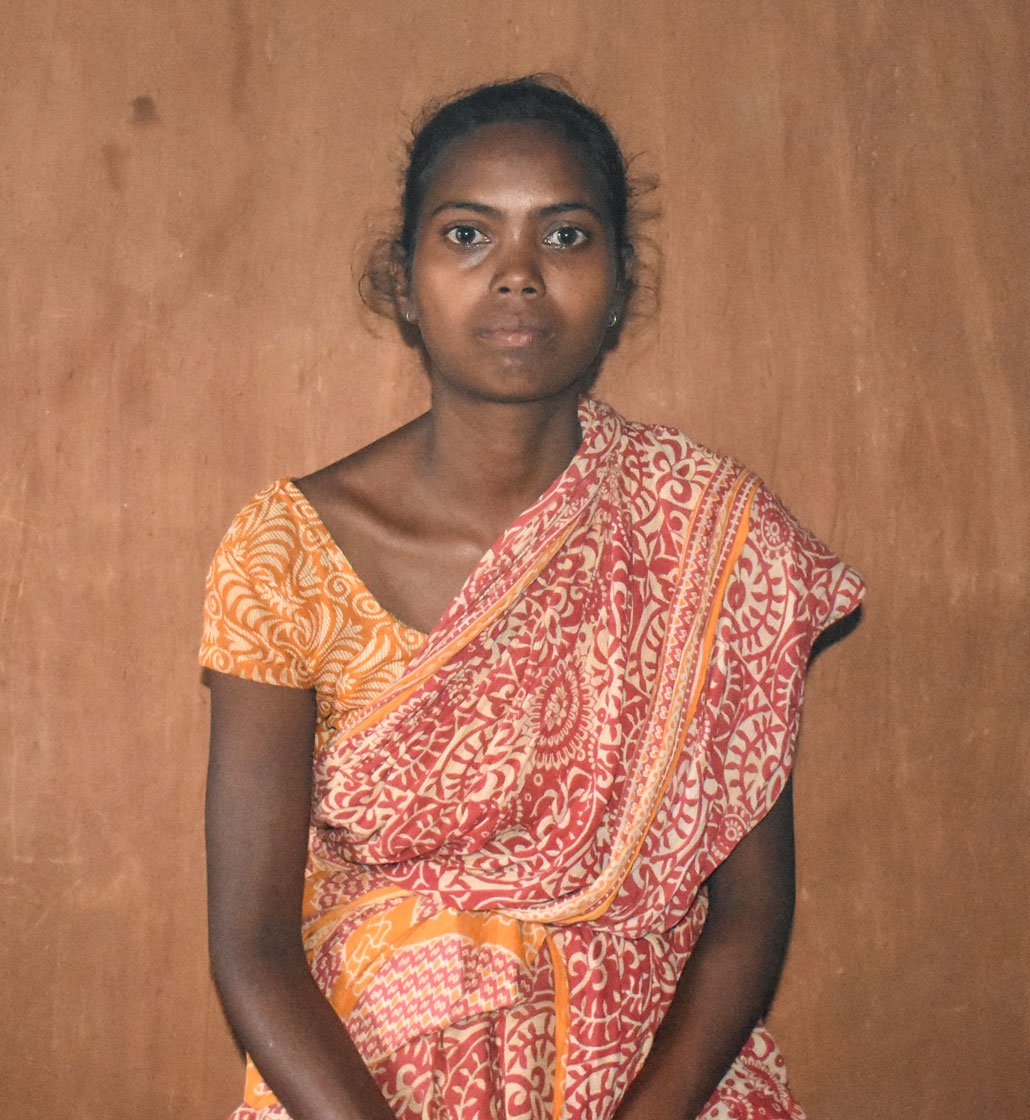 Susari Toppo of Herta village says, “I had severe pain in my stomach and was bleeding. We immediately called Jyoti."