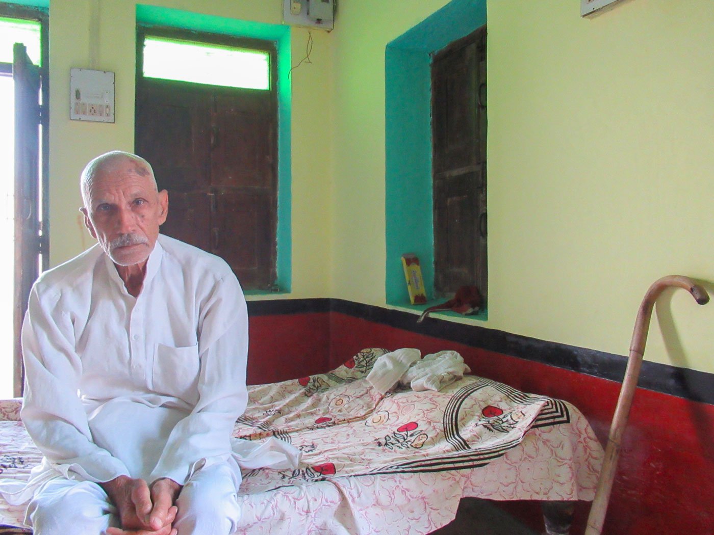 Left: The Chakravat drizzles have mostly disappeared, says Hardayalji Singh, retired teacher and landowner. Centre: Sushila Purohit, anganwadi worker in Sujangarh, says 'It is still hot in November. Right: Nirmal Prajapati, farm activist in Taranagar, says work hours have altered to adapt to the magnifying summer