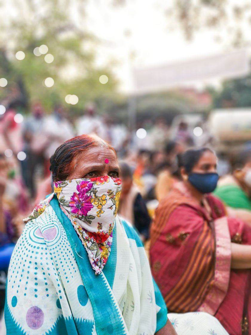 Loan waivers for women in suicide-impacted families was one of the demands voiced at the protest. The farmers also highlighted the need for a strong and universal public distribution system (PDS).