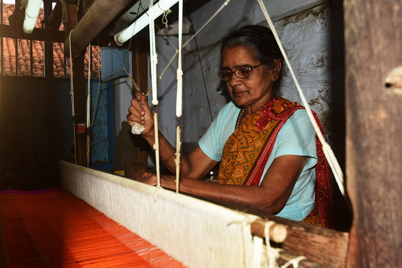 ‘We work all seven days of the week’ says 67-year-old Saraswathi Gangadharan
