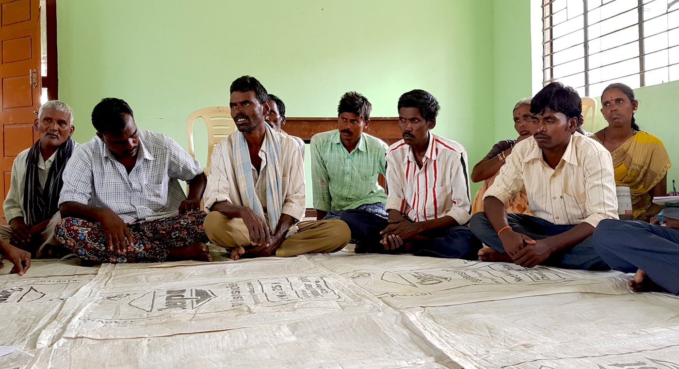 manual scavengers At a meeting in Ambedkar Bhavan