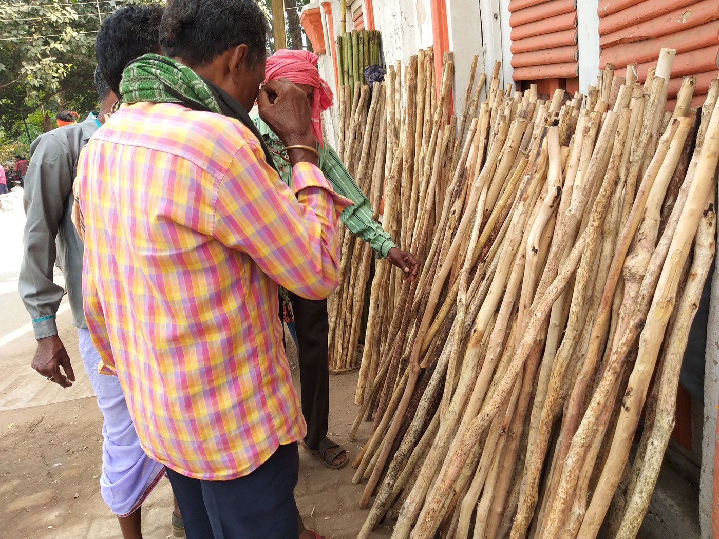 The Raut-nacha dancers use this stick while dancing.