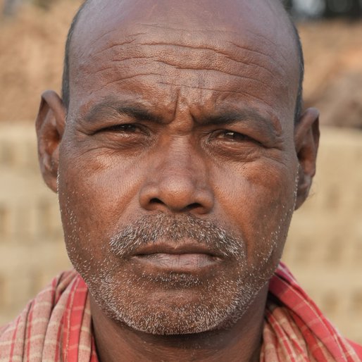 Ganga Manjhi is a Labourer at a brick kiln from Pundarakh, Pandarak, Patna, Bihar