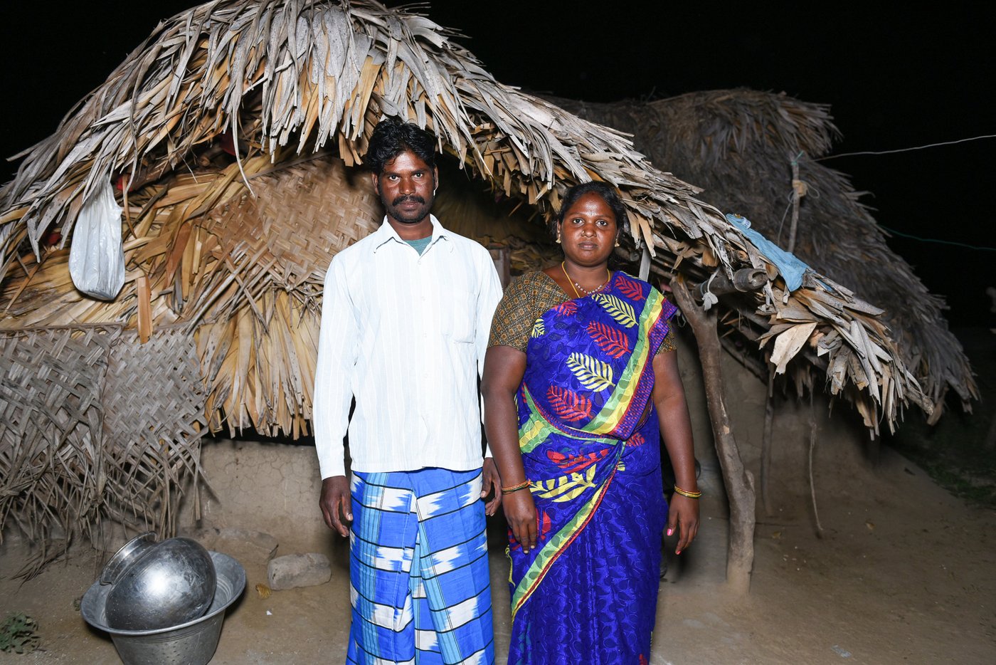 G. Sumathi has been a PP (panidhala poruppalar, the local supervisor) in the past, with her husband K. Sriramulu; when the lockdown eased, in May, she used her Rs. 5,000 savings of MGNREGA wages to set up a small shop outside her house