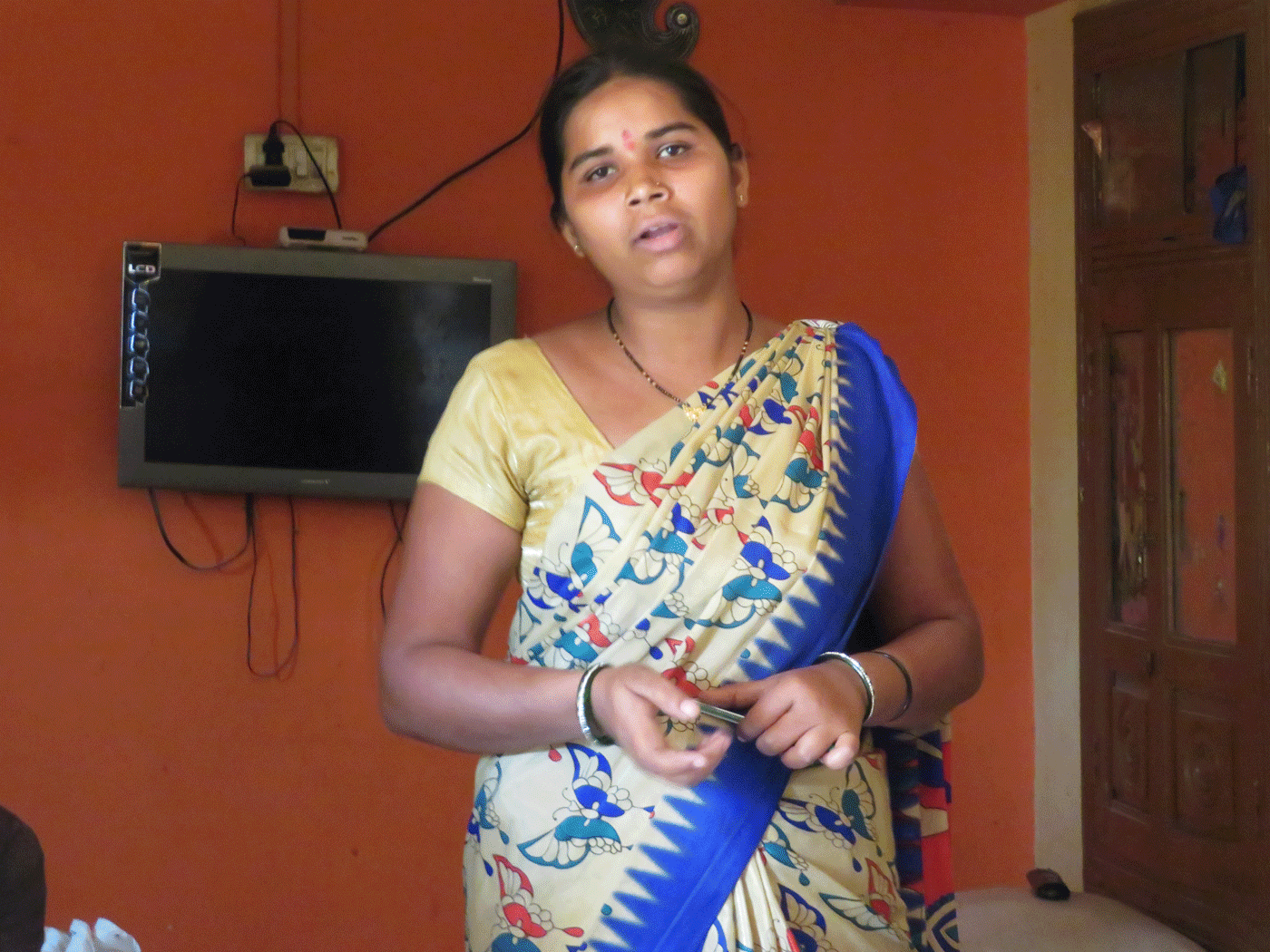 Neha Vishe discusses politics