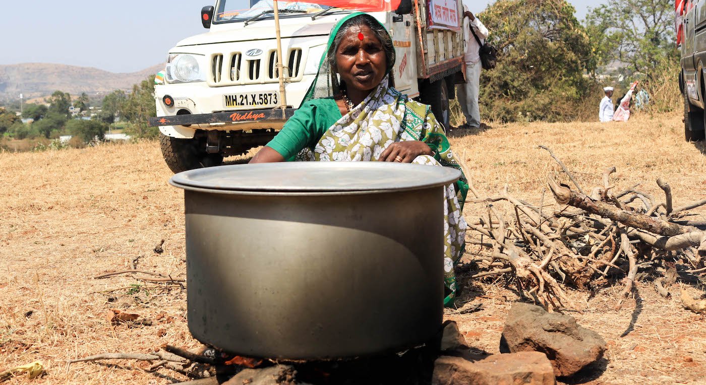 woman cooking