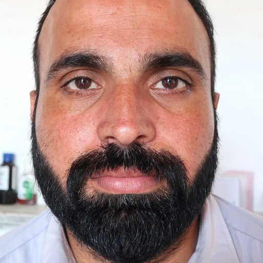 Manpreet Singh is a Owns a chemist shop from Hamirgarh, Andana at Moonak, Sangrur, Punjab
