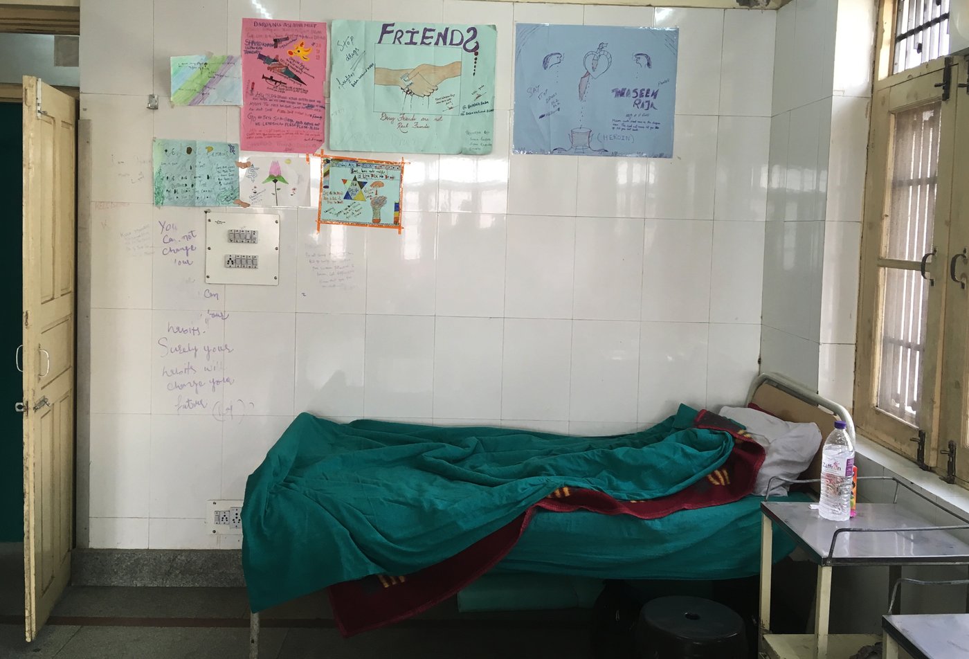 A growing number of families are bringing their relatives to the 30-bed Drug De-addiction Centre at the Shri Mahraja Hari Singh Hospital in Srinagar