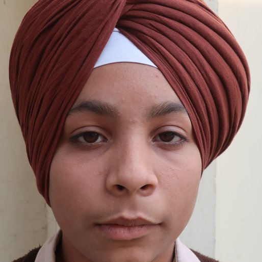 Khushpreet Singh is a Student (Class 9) from Kheri Naga, Dirba, Sangrur, Punjab