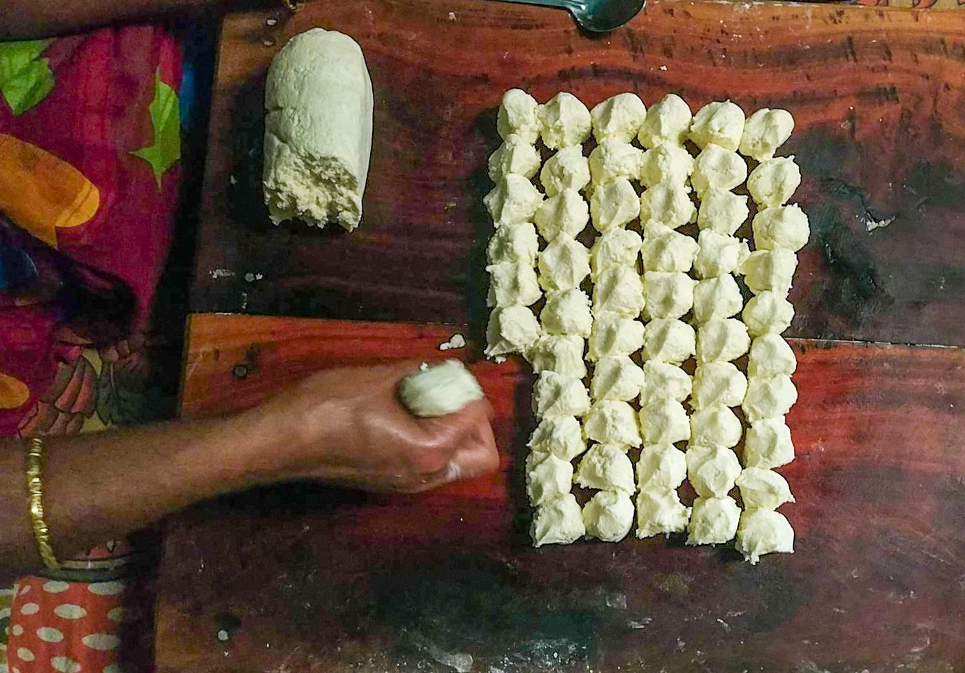 Nosumuddin usually made rasogollas in the afternoon or evening – and stored them. But his small (and sweet) world abruptly came to a halt with the lockdown