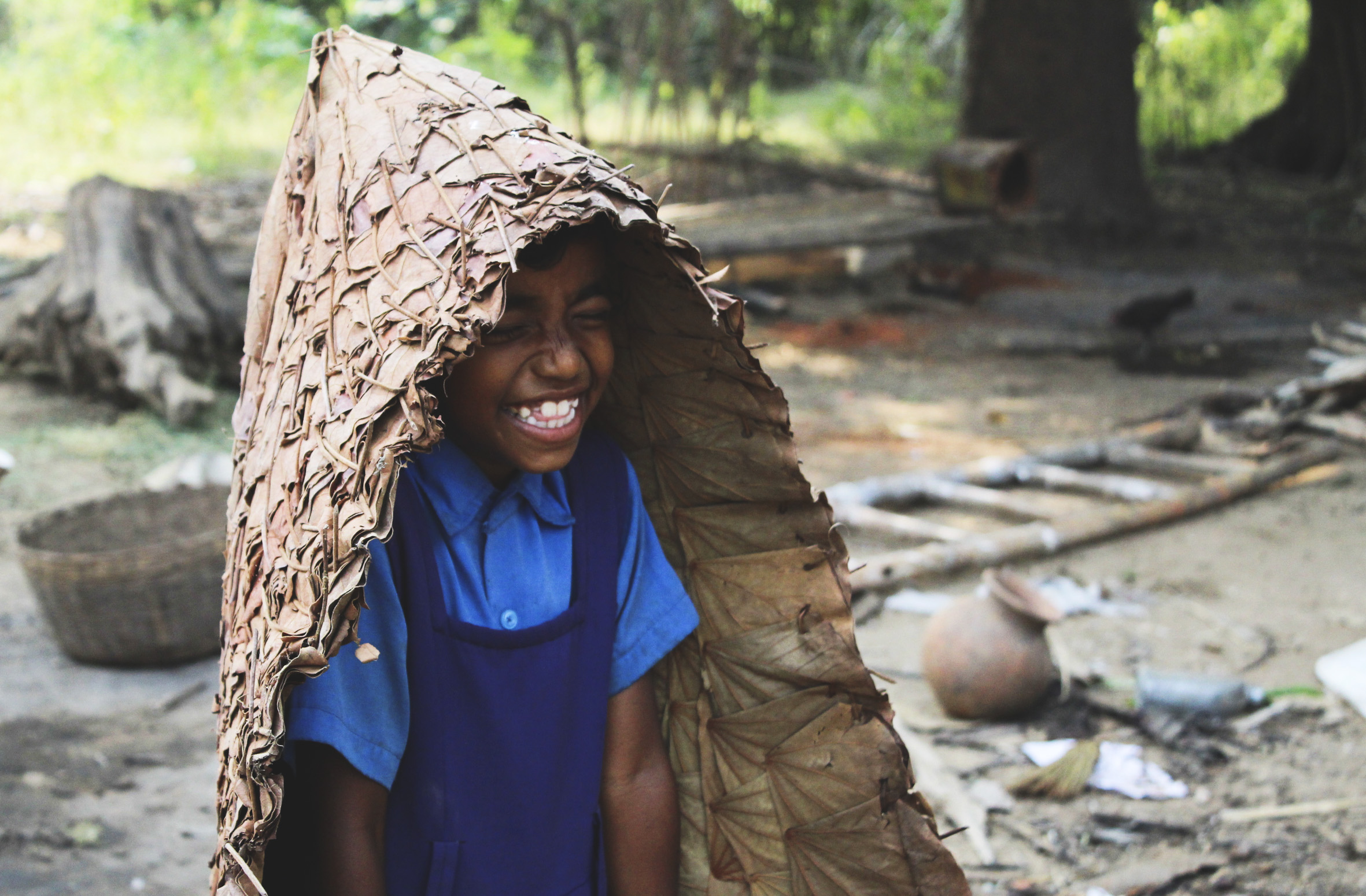 child smiling